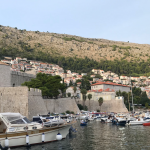 Veduta di Dubrovnik dal mare